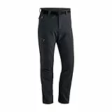 Maier Sports Oberjoch Therm, Warme Herren Wanderhose, Wasserabweisende Outdoorhose für Trekking und Hiking, PFC-frei, mTHERM light Wattierung, mSTRETCH Pro 4 & Dryprotec, Schwarz, 24 (W35/36/L30)