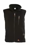Alpenheat Fire-Fleece schwarz Beheizte Fleece Weste Weste zum Drunterziehen, AJ4G, Größe XXL