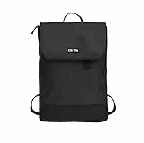 Ela Mo® Rucksack Damen - Arbeitsrucksack mit Laptopfach mit Anti Diebstahl - Mittelgroßer Damenrucksack für Uni, Schule, Büro & Reisen - Tagesrucksack für Mädchen und Frauen (Black Reflective)