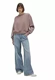 Mavi Damen Crew Neck Sweatshirt Pullover, Twilight Mauve, XS