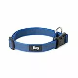 JULIUS K-9 225CG-B Color & Gray Halsband, 25mm*39-65 cm, verstellbar, blau-grau, 25 mm (39-65 cm)