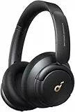 soundcore by Anker Q30 Bluetooth Kopfhörer, Hybrid Active Geräuschisolierung, Individuelle Modi, Hi-Res Sound, EQ in App, 40h Akku, bequemer Halt, Verbindung von 2 Geräten (Schwarz)