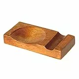 Cabilock 2stücke Holz Stäbchen Halter Und Löffelablage Vintage Japanisches Design Praktische Tischdekoration Für Zuhause Und Gastronomie Langlebig Und Pflegeleicht