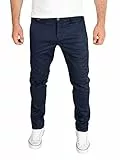 PITTMAN Andrew - Chino Hose Herren - Chinohosen Für Herren - Blaue Herrenhose Slim Fit, Blau (Maritime Blue 193831), W33/L34