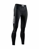X-Bionic Damen Invent 4.0 Running Pants Sporthose, Laufhose, Fitnesshose, Trainninghose, Jogginghose Baselayer, Black/Charcoal, M