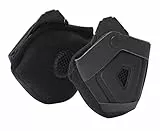 ABUS Ohrenschützer - Pedelec 2.0 Earpads - ansteckbar an den Fahrradhelm - Winterkit, schwarz