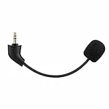 Ersatz-Spielmikrofon für Kingston HyperX Cloud, Cloud X und Cloud II 2. Version Gaming Headset auf PS4 PS5 Xbox One PC, abnehmbares 3,5-mm-Boom-Mikrofon