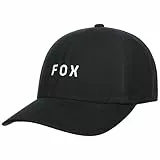 Fox Racing Wordmark Adjustable Hat Windbreaker Herren, Schwarz, Einheitsgre