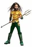 Rubie's Official Deluxe Kinder-Kostüm DC Aquaman der Film, Größe M, Alter 5-8 Jahre Halloween