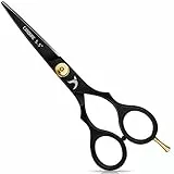 Candure Friseurschere Professionell Haarschneideschere Scharfe Premium Perfekter Haarschnitt Frisörschere Rostfreier Stahl Haarschere für Männer, Frauen, Kinder und Erwachsene 5.5'