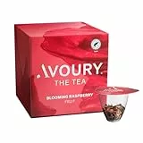 Avoury Tee-Kapseln – Premium Teesortiment für Avoury Teemaschine – Früchtetee: BLOOMING RASPBERRY