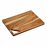 KESPER | Schneidbrett, Material: Akazienholz, Maße: 35,5 x 25,5 x 1,5cm, Farbe: Braun | 29141