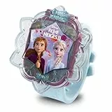 VTech – Die Eiskönigin 2-LA Interaktive Armbanduhr von Elsa Spielzeug, elektronisch, Lernspielzeug, 80 – 518805, mehrfarbig (Französische Version)