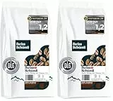 Aus über 175 Jahren Erfahrung: Schwiizer Schüümli Schweizer Schümli Kaffeebohnen 1kg – Helle Röstung für sanften Schümli Kaffee, Perfekte Crema, Intensität 2/5, Säure 1/5 – für echten Kaffee-Genuss