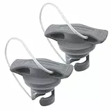 BESPORTBLE Schlauchboot Ventil: 2 Stück Multifunktions Sup Ventil Adapter Kajak Adapter Für Aufblasbare Floß Boot Kajak Air Betten Pools Grau