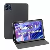 Paaxoo Android Tablet, 10.1 Zoll Android 13 Tablets 20GB(8+12) RAM 256GB ROM 1TB Expand, 1280x800 IPS HD Touchscreen,6000mAh Akku, Bluetooth, Dual Kamera, GMS, WiFi