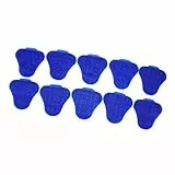 Hyuduo Anti -Urinal -Screen Deodorisatoren Angemessenes Design Einfach zu Speichern Klassische Herren Urinal 10pcs für Büros (BLUE)
