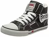 British Knights ROCO Sneaker, Black White, 39 EU