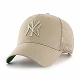 47 New York Yankees MLB Tonal Most Value P. Branson Khaki Verstellbare Trucker Cap One-Size