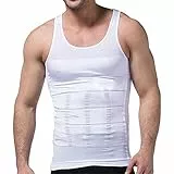 Tofox Unterhemd Herren verstecken Mann Kompression Shirt Weste Männer Shapewear Flatten Ganze Abdomen