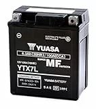 Yuasa YTX7L 12V 100 CCA wartungsfreie AGM VRLA Motorradbatterie