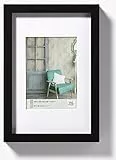 walther design Bilderrahmen schwarz 20 x 30 cm Echtglas Stockholm EA030B