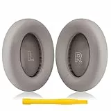 YOCOWOCO Ersatz Ohrpolster für Bose QuietComfort (QC) Ultra Wireless Kopfhörer, Ohrpolster mit weichem Proteinleder und hochdichtem Memory-Schaum für Geräuschisolierung (Sandstone)