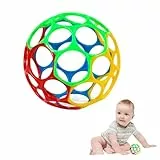 Fonyiunce Greifball für Babys, Kinder Greifen Spielball, 100% BPA-frei, Oball Klassischer Ball Babyspielzeug, Flexibler und Leicht zu Handhabender Ball, für Frühpädagogisches Lernen Neugeborene
