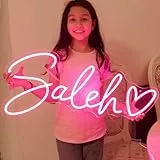IbayNawi Neon Schild Personalisiert led Leuchtschilder für Dekoration Personalisierte schriftzug für Hochzeit Geburtstag Party Geschenk