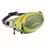 Black Crevice Sport Bauchtasche, Wandern, Trekking, Outdoor; BCR241003; grün