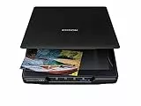 Epson - Perfection V39 II - Farbfoto- und Dokumenten-Flachbettscanner - 4800 DPI optische Auflösung - Hochsitzender, Abnehmbarer Deckel - Scannen in die Cloud - USB-Stromversorgung - Bildscannen -