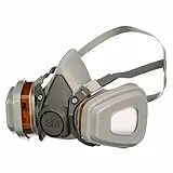 3M Unisex Maske für Farbspritzarbeiten 6002, A2P2, Grau, Einheitsgröße