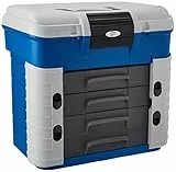 Plastica Panaro 503.270n, zum Transport Schützen und Organisieren der Angelausrüstung Unisex Erwachsene, Blau (Blau), Einheitsgröße