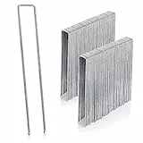 GardenMate 25 Erdanker VERZINKT aus Stahldraht 200mm lang, 25mm breit, Ø 3,8mm, Flacher Kopf - Für Harte und weiche Böden