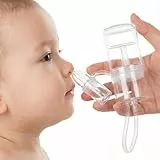 Nasensauger mit Pumpe – Manueller Nasensauger, verstellbare Saugkraft, Anti-Reflux, weiche Spitze, transparenter Auffangbehälter, hygienisch und leise – reinigt die Nase sanft