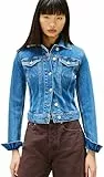 Tommy Jeans Damen Jeansjacke Vivianne mit Brusttaschen, Blau (Denim Medium), XL