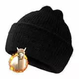 Silk Dream Alpaka Mütze Wintermütze Herren&Damen Wollmütze Strickmütze Beanie Mütze Winter Geschenke für Frauen&Männer