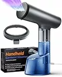 Steamer Dampfglätter Reise, FMK Reisebügeleisen Dampf Mini für Kleidung mit 300 ml Tank, für vertikales und horizontales Dämpfen, schnelles Aufheizen, schnelle Faltenentfernung Reise Bügeleisen 1400W