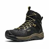 KEEN Herren Revel 4 Mid Polar Schneestiefel, Black Lemon Curry, 42.5 EU