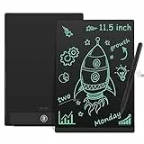 LCD Schreibtafel, Czemo 11.5 Zoll Vollbild LCD-Schreibtafeln für Erwachsene und Kinder mit Magnetisch, LCD Schreibbrett Digitales Zeichenbrett für Kühlschrank, Zeichnung, Memos (Dicke Schrift)
