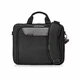 EVERKI Advance Laptoptasche 18,4 Zoll, Umhängetasche Notebook, 24 Liter, Schwarz