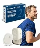 Connect 21 CGM Sensor – Blutzuckermessgerät ohne Stechen | 21 Tage | 8,2% MARD | IP58 wasserbeständig | Bluetooth App | CE 2797 | 1 Sensor mit Applikator