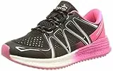 chung shi Damen Duxfree run2balance Flow Laufschuh, Schwarz/Pink, 42 EU