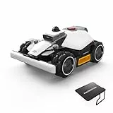 MAMMOTION LUBA Mini 2 AWD 1500 Mähroboter ohne Begrenzungskabel mit Mini Garage, Empf.1500 m², 360° LiDAR & Dual-Kamera KI Vision, Auto Höhenanpassung, 80% Steigung, DropMow (Separater Versand)