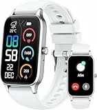Smartwatch für Damen Herren, 1,57 Zoll TFT Touch Smartwatch Annehmen/Tätigen von Anrufen, Fitness Uhr mit SpO2 Herzfrequenz Schlafmonitor, IP68 Wasserdicht Aktivitätstracker mit 110+ Sport Smart Band