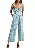 Pepe Jeans Damen Matilde Jumpsuit, Blau (Aqua Blue), M