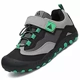 Mishansha Jungen Mädchen Wanderschuhe rutschfest Walkingschuhe Weich Flexibel Stabil Fitnessschuhe Freizeitschuhe für Kinder Sport Schuhe 32 EU