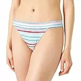 sloggi shore Damen Candy Basslet Tanga Bikini-Unterteile, Blue - Light Combination, L
