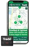 Tracki Mini 4G GPS-Tracker für Auto, Fahrrad und Motorrad – magnetisch – Echtzeit – sichere Zonen – Warnungen – langes Verlaufsprotokoll – wasserdichte Silikonhülle – lange Akkulaufzeit – Abonnement