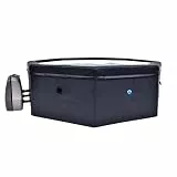 N NETSPA - Spa New – Octopus – halb-kühl, achteckig, 4 + 2-Sitzer – SP-OCT165B – tragbar, kompakt, aus PVC mit Heizung, Wasserfilterpumpe und Isolierdecke – Volumen 1000 l – 193 x 73 cm